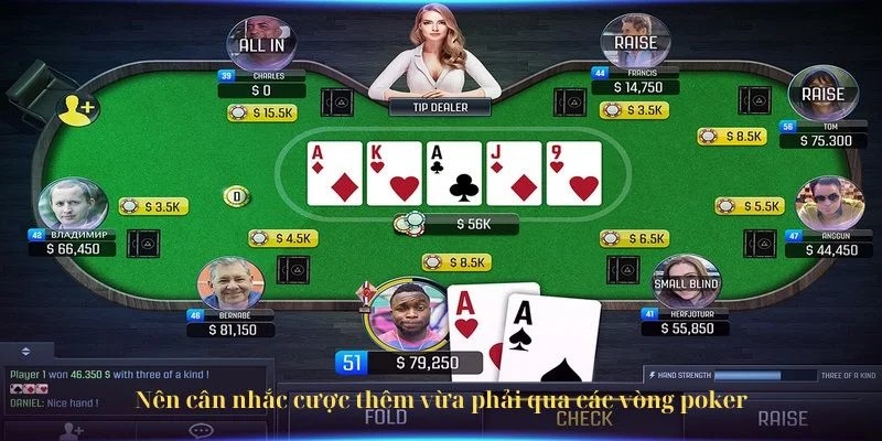 Những quy luật poker SA88